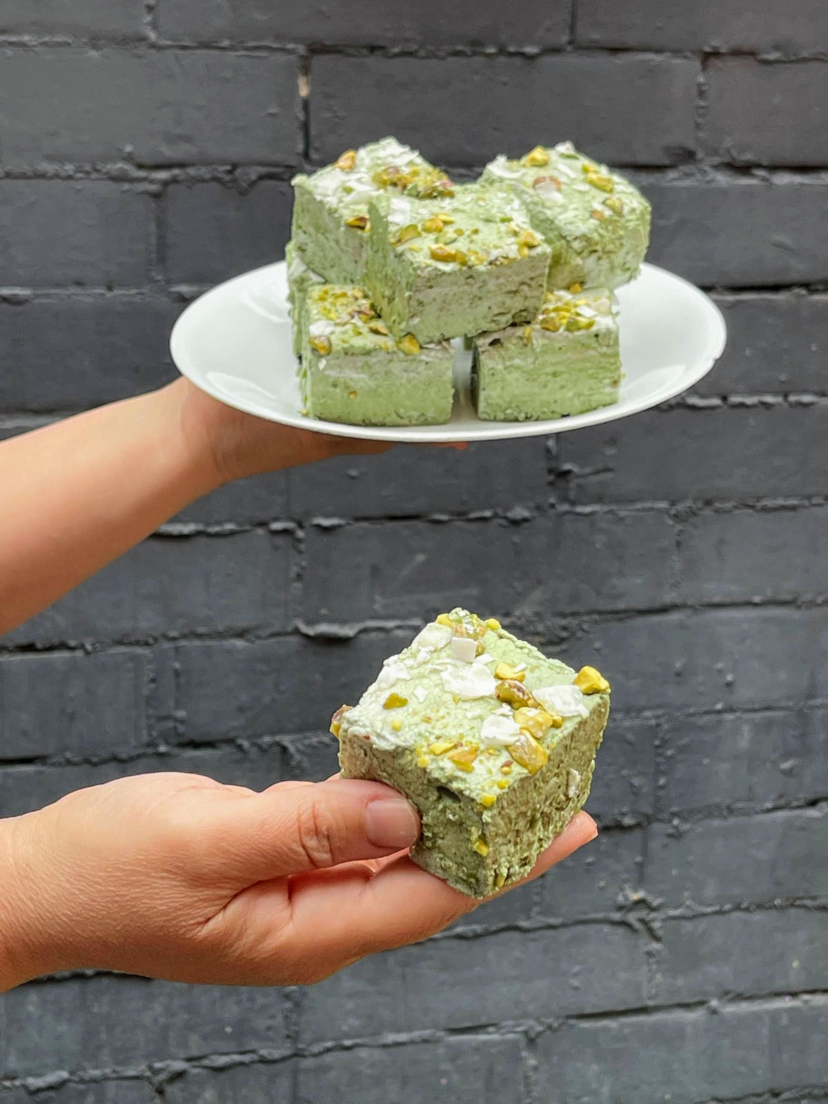 Large Pistachio Marshmallows