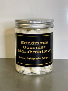 Mini Marshmallows in a Glass Jar