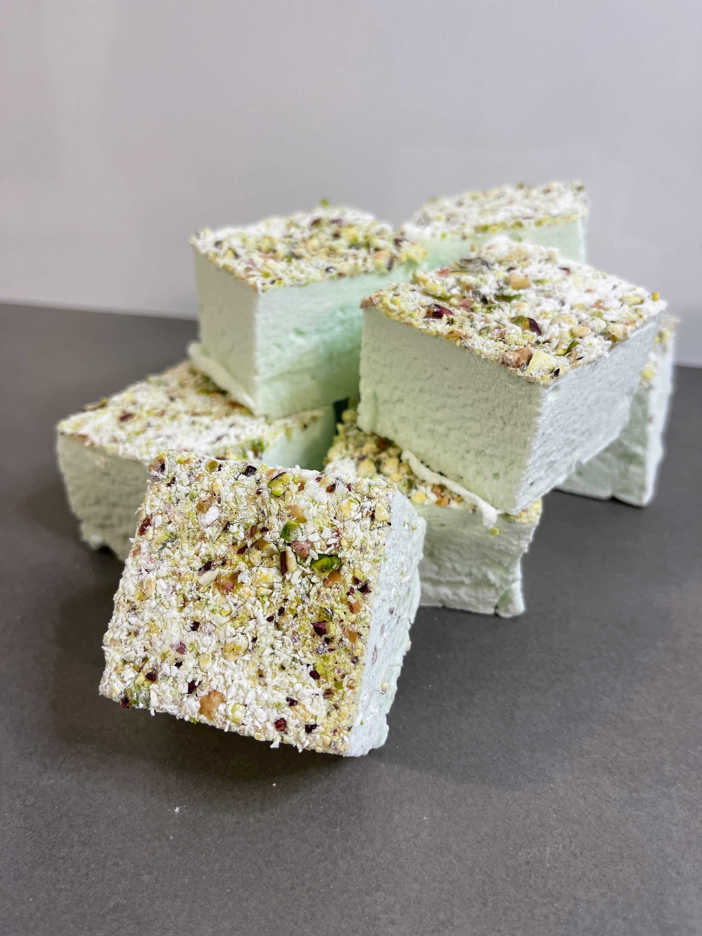 Large Pistachio Marshmallows