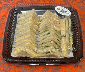 Club sandwich catering platter