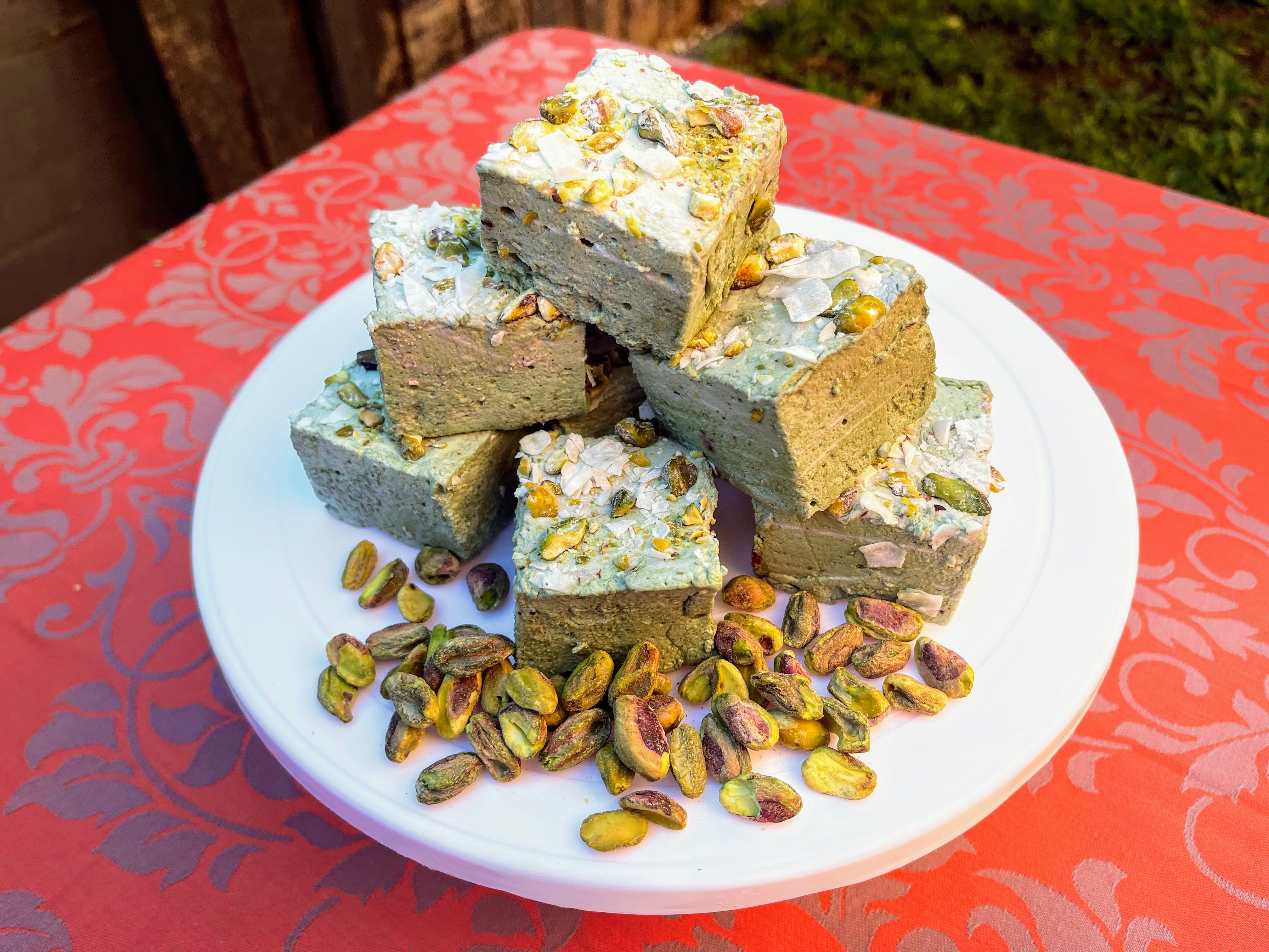 Large Pistachio Marshmallows