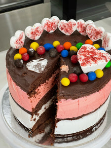 Browmellow Marshmallow Birthday Cake