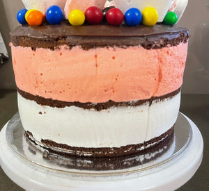 Browmellow Marshmallow Birthday Cake