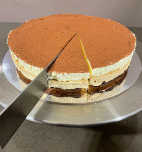 Keto - Low carb & Sugar - Tiramisu Cake